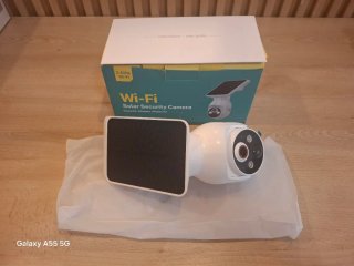 Cámara de Seguridad Wi-Fi Solar