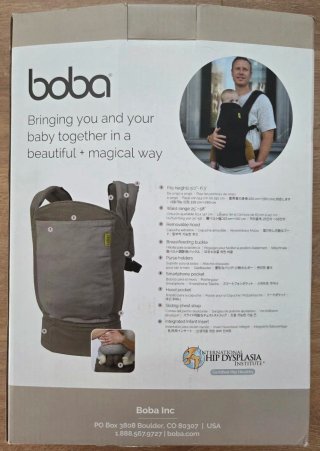Mochila Portabebés Boba