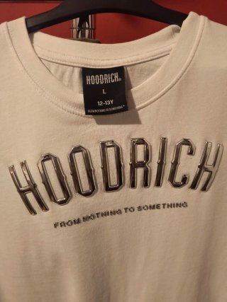 Camiseta Hoodrich Blanca Talla 12-13 años