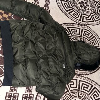 Chaqueta The North Face verde con capucha
