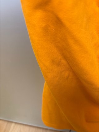Vestido mini ajustado naranja Zara