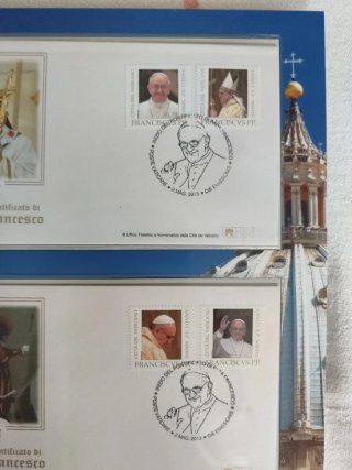 Francobolli Elezione Papa Francesco