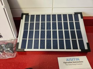 Fuente Solar AISITIN 5.5W con Batería