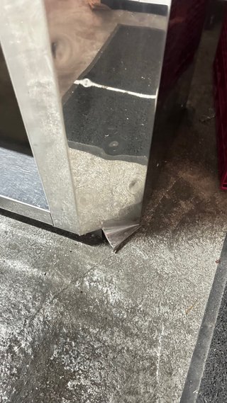 Estantería de aluminio para cocina/bar