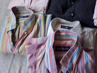 6 camisas POLO RALPH LAUREN s-m (original) CHOLLO!