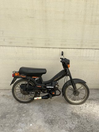 Motogac Moped Negro