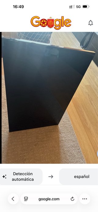 3 Puerta Bestså de Ikea negro alto brillo