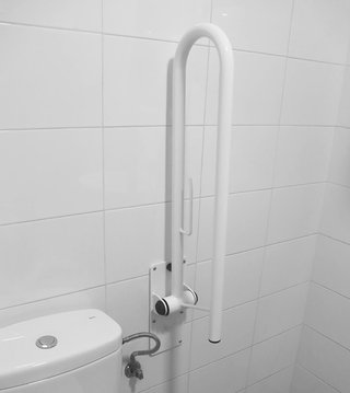 PEPE Mobility Barra Abatible con Portarrollos 75cm