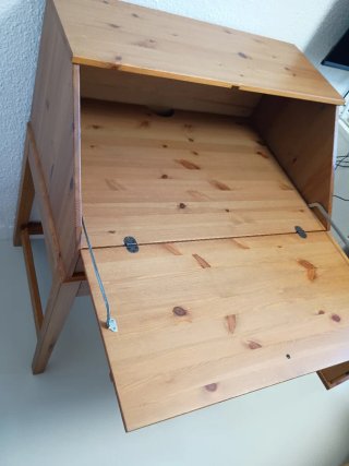 Escritorio Secreter de madera Ikea