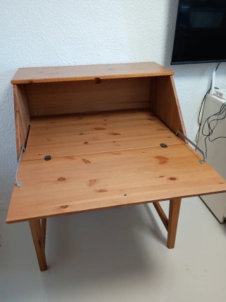 Escritorio Secreter de madera Ikea