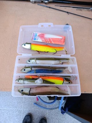Señuelos de pesca para barco
