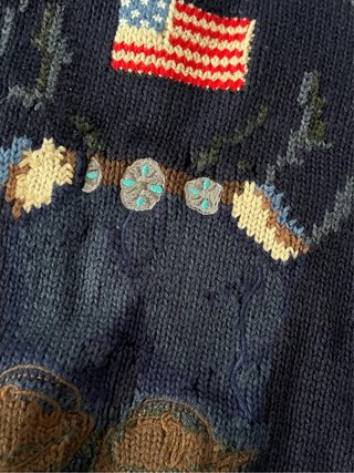 Polo Ralph Lauren Polo Bear Bandanna Sweater