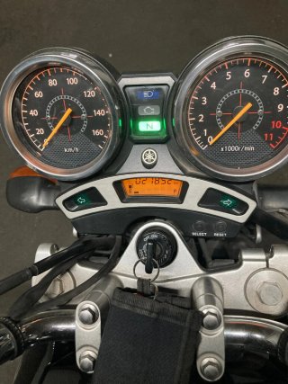 Yamaha YBR 250 Naked Negra