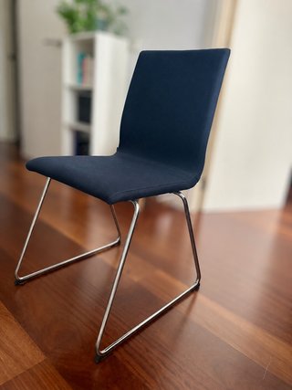 Sillas Ikea Volfgang Azul Marino (2 uds)