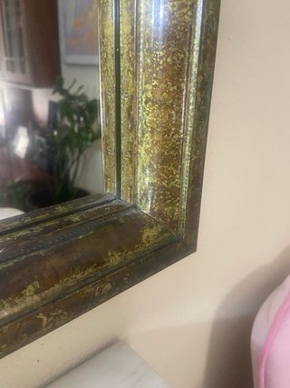 Espejo decorativo madera y cristal