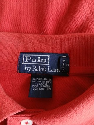 ralph lauren polo size L red