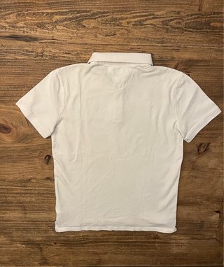 Polo Tommy Hilfiger Blanco Niños Talla XL