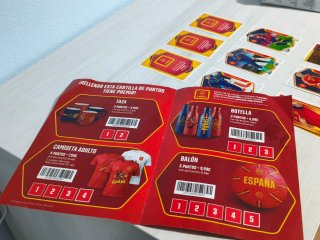 Cromos Selección Española de Fútbol
