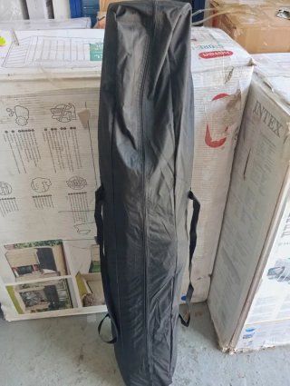 Carpa All Seasons Gazebos 3x3m Gris plegable