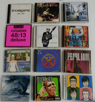 12 CDs Rock, Metal, Punk --- ELIGE