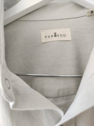 Camisa Beige Hombre Puroego Talla XL