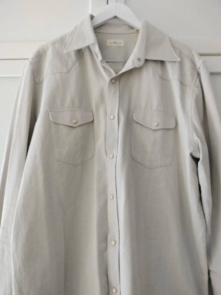 Camisa Beige Hombre Puroego Talla XL