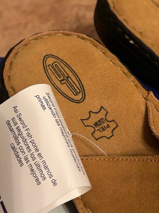 Sandalias Sword Fish Camel Talla 39