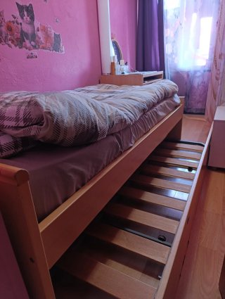 Cama individual 90cm
