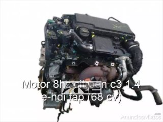 Motor 8hz citroen c3 1.4 e-hdi fap (68 cv) r_22466