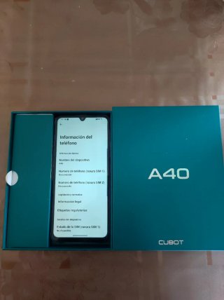 Cubot A40 Morado 6.88 HD+ 120Hz