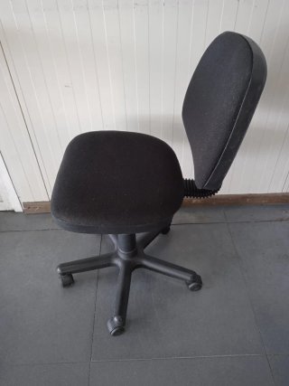 Silla de oficina giratoria sin brazos