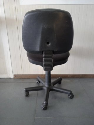 Silla de oficina giratoria sin brazos