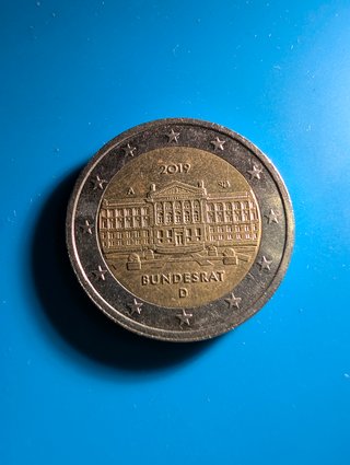 Moneda 2€ Conmemorativa Alemania 2019 Bundesrat
