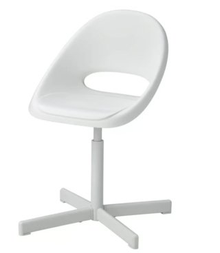 Silla infantil IKEA blanca Sin uso. Montado. Nuevo