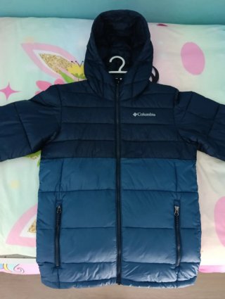 Chaqueta Plumas Columbia Azul