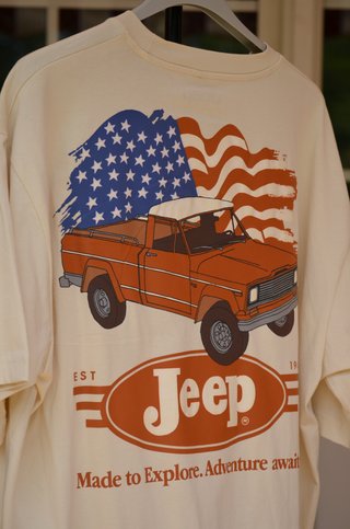 Camiseta Jeep Talla L Beige