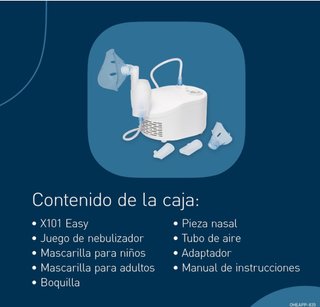 Omron X101 Easy Nebulizador Compresor