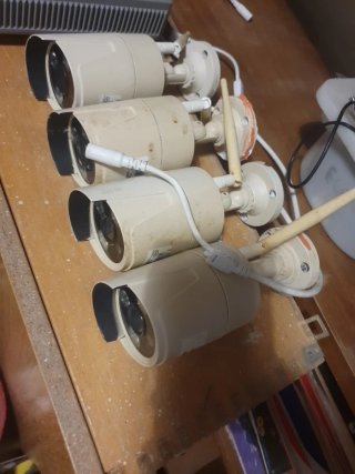 4 Telecamere ach IR Color CCD 1.3MP
