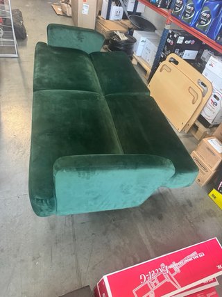 Sofá Cama Terciopelo Verde