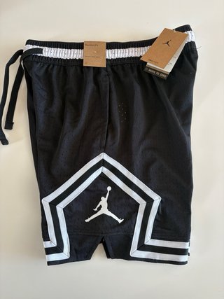 Pantalón Jordan Diamond Hombre Negro/Blanco