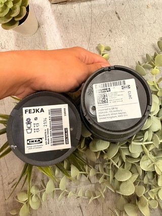 Pack 4 Plantas Artificiales Decorativas
