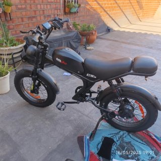 Bicicleta Eléctrica Emoko C93 Negra