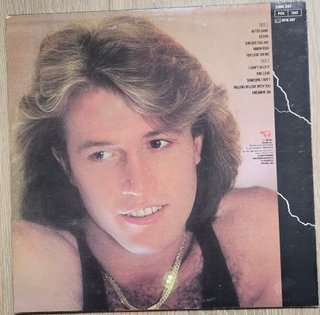 Lote 2 Vinilos Andy Gibb: After Dark, Flowing Rive