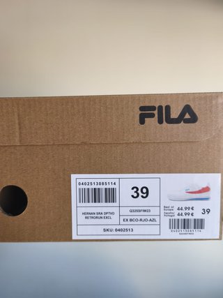 Fila Hernan Nuevas Talla 39