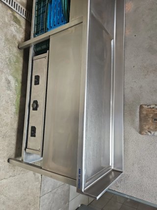Mesa Fregadero Industrial Acero Inoxidable