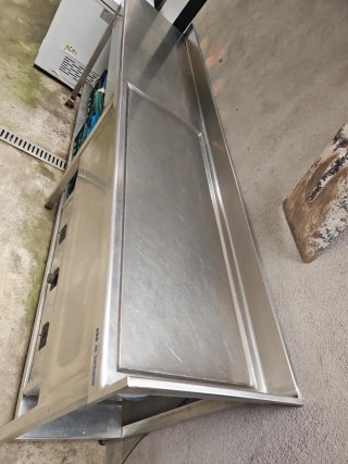 Mesa Fregadero Industrial Acero Inoxidable