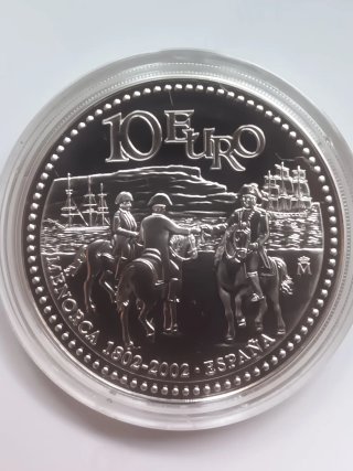 Moneda 10€ Menorca 2002 Bicentenario