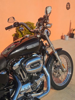 Harley Davidson Sportster 1200 2009 Negra