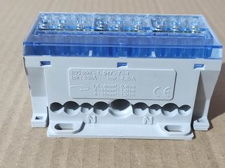 Bloque de Distribución Hager Bornier de Reparto