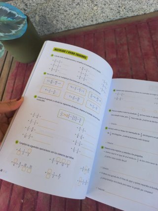 Cuaderno matemáticas 5°. Edelvives. NUEVO!